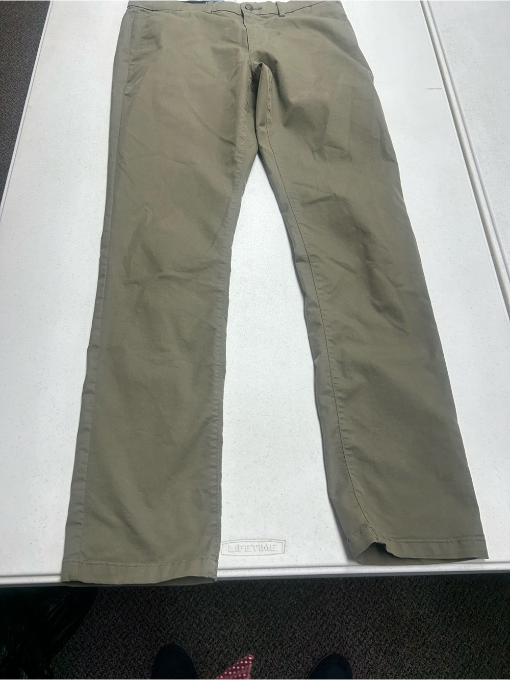 Old Navy 32x34 Men's Olive Green Straight-Leg Pants